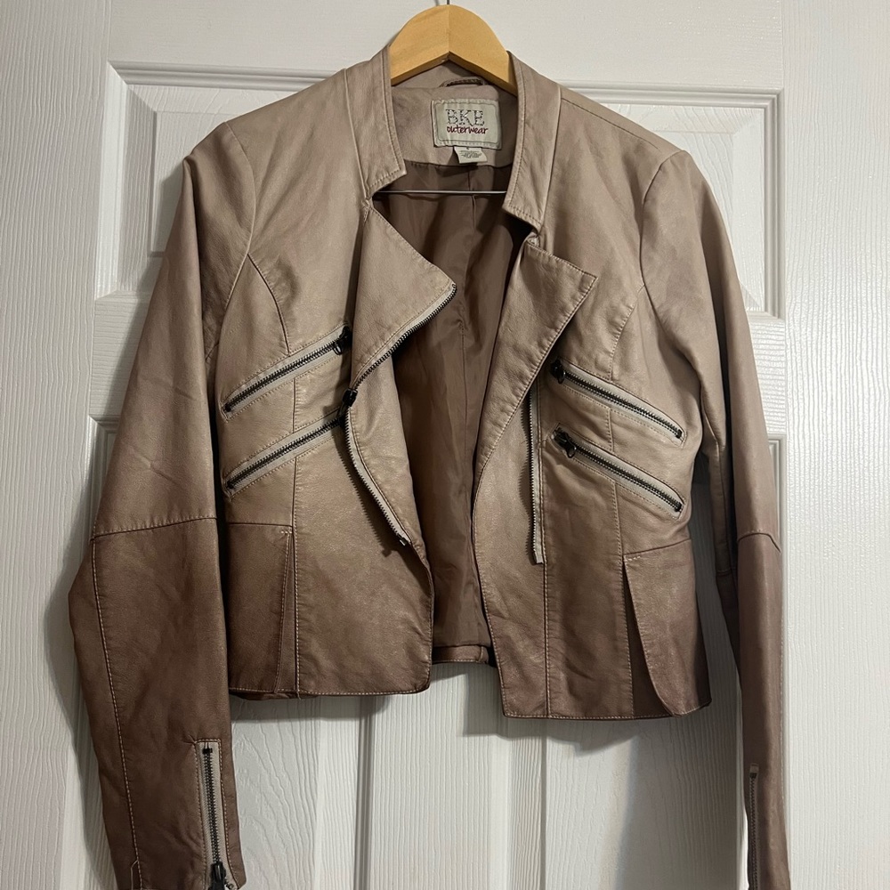 BKE Faux Leather Jacket